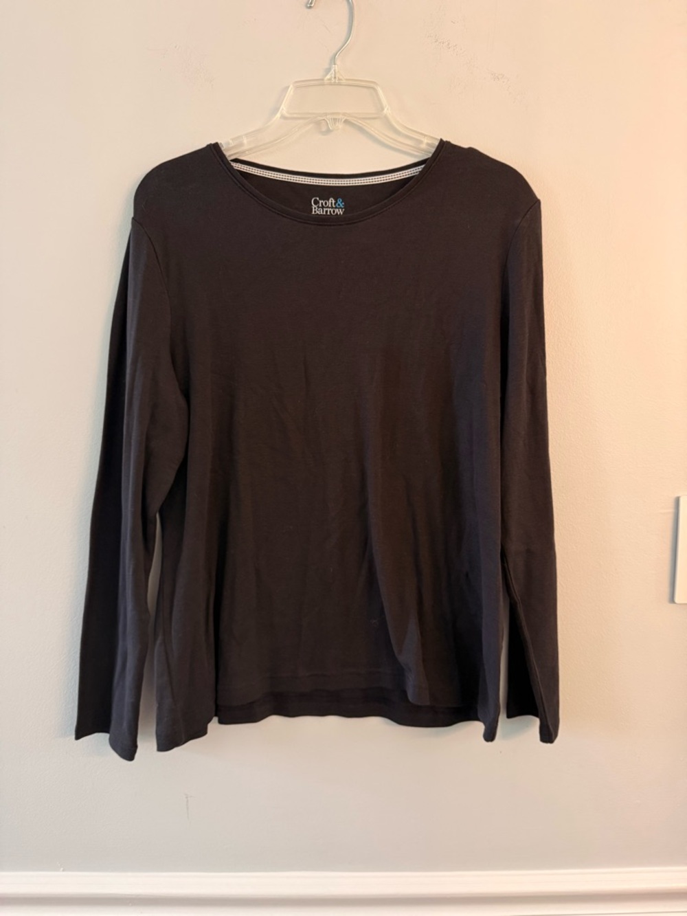 croft & barrow Black Long Sleeve